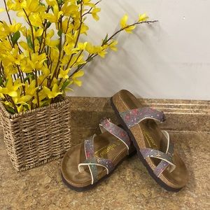 Floral Papillio Birkenstock Sandals